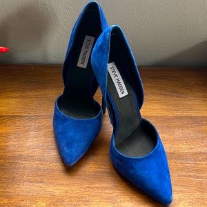 Steve Madden Blue Pump High Heels. Size 9. Never worn.